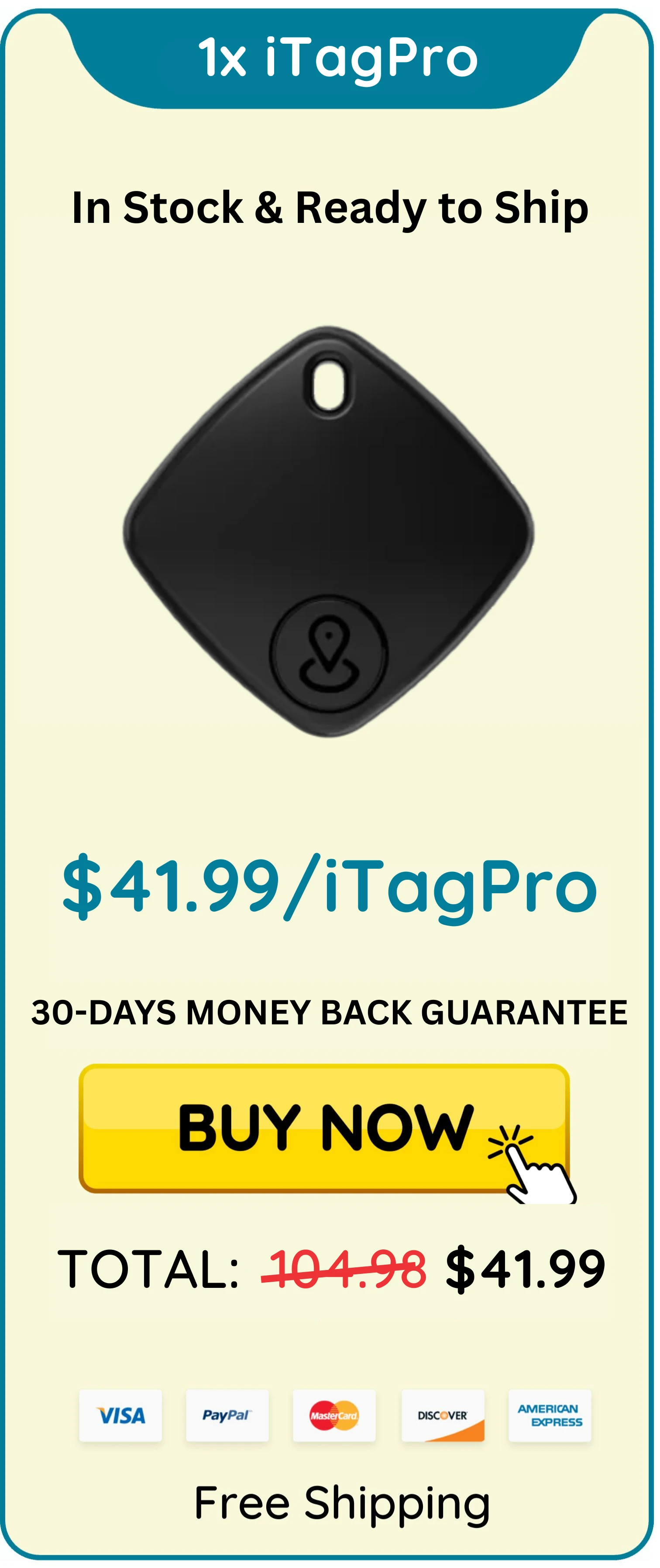 iTagPro gps Tracker offer price 
