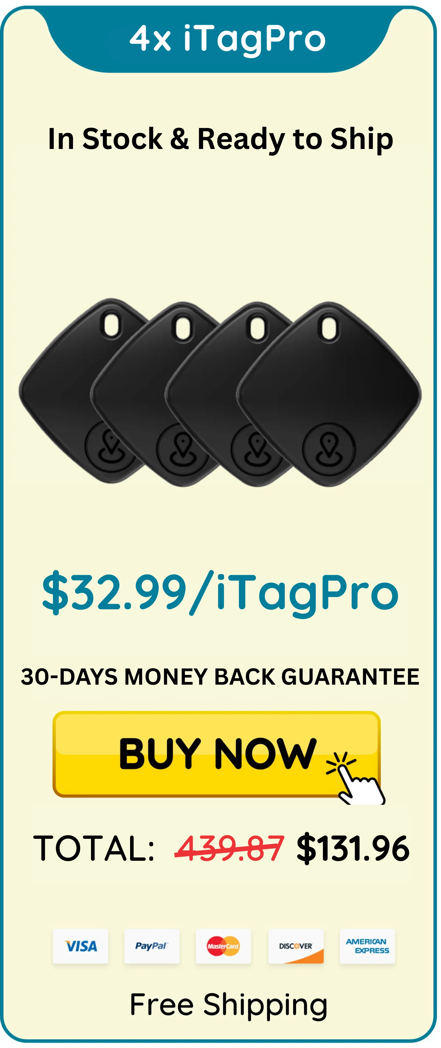 iTagPro gps Tracker offer price 